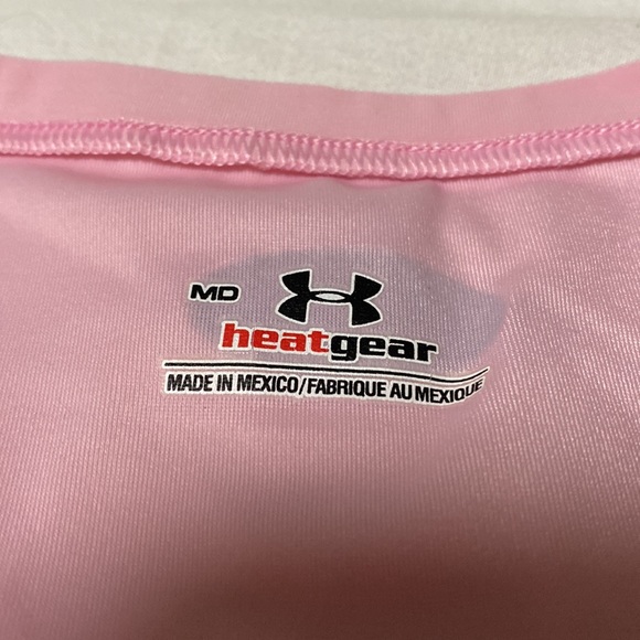 Pink under armour sleeveless workout top - Picture 3 of 6